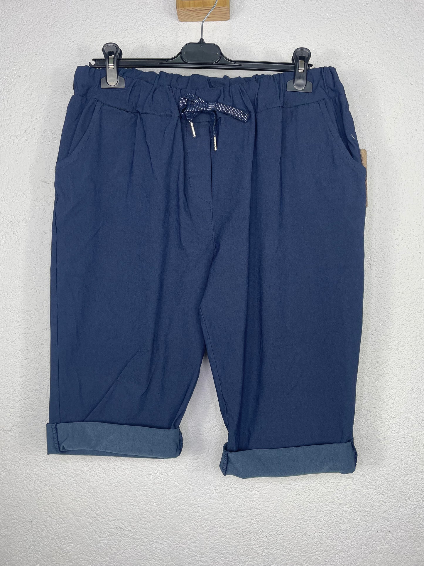 Pantalón corto Rioja Azul marino PLUS