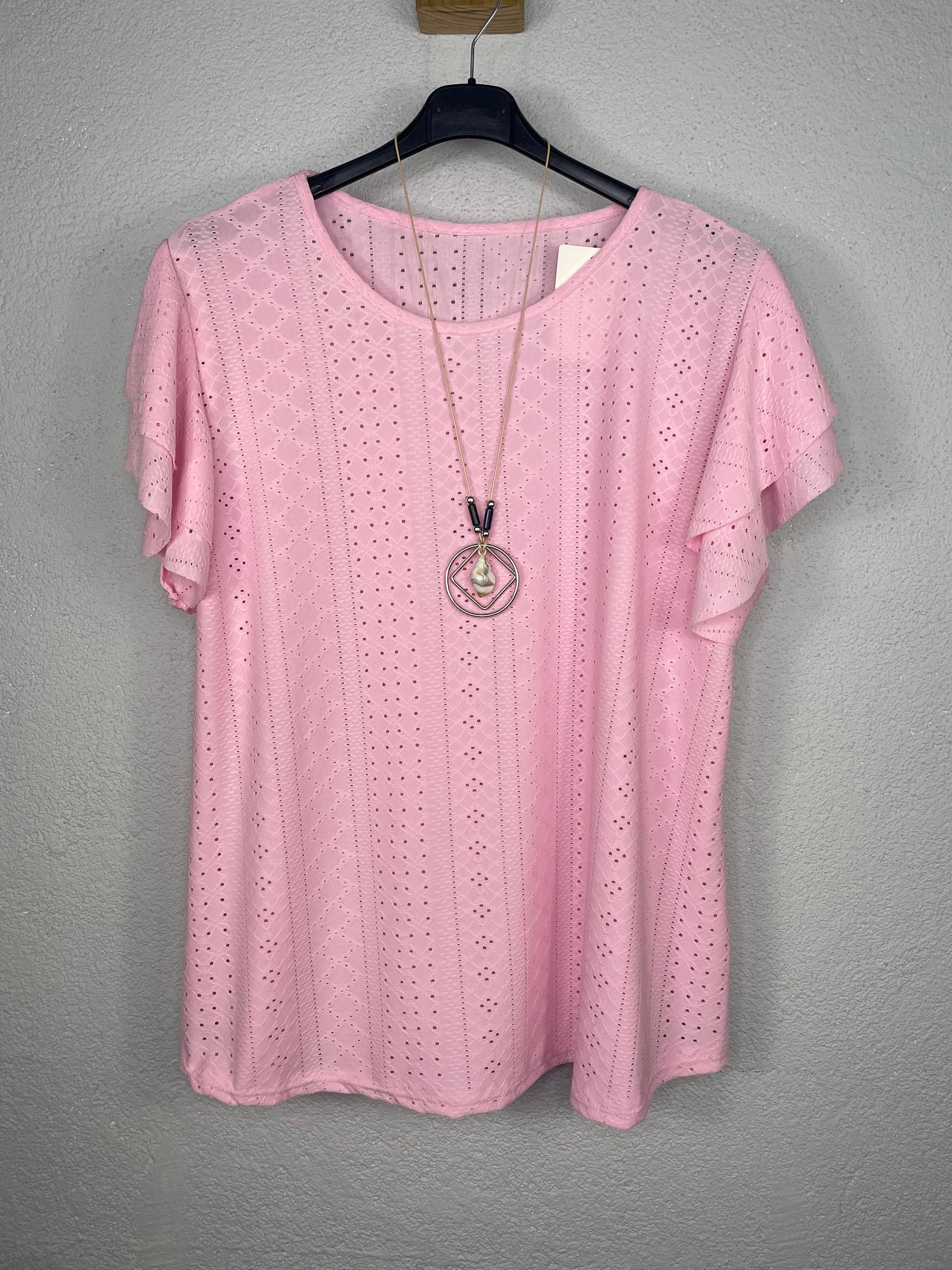 Blusa Madagascar Rosa bebé