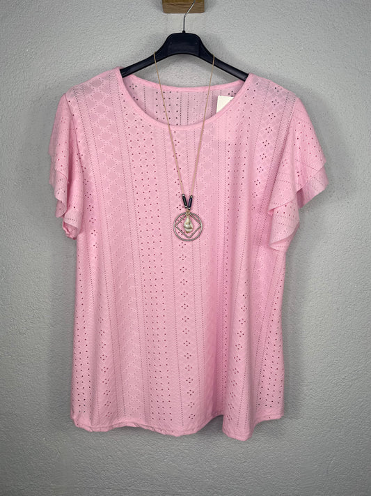 Blusa Madagascar Rosa bebé