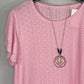 Blusa Madagascar Rosa bebé