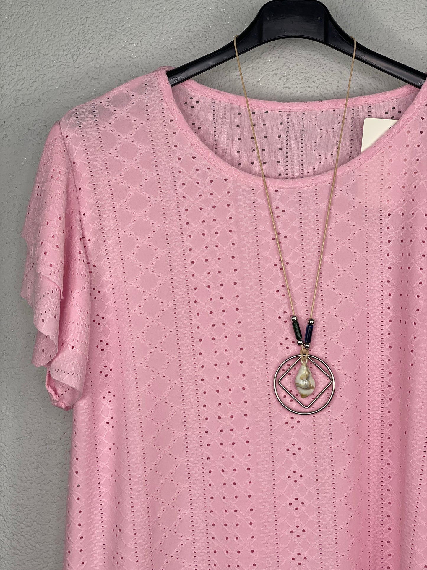 Blusa Madagascar Rosa bebé