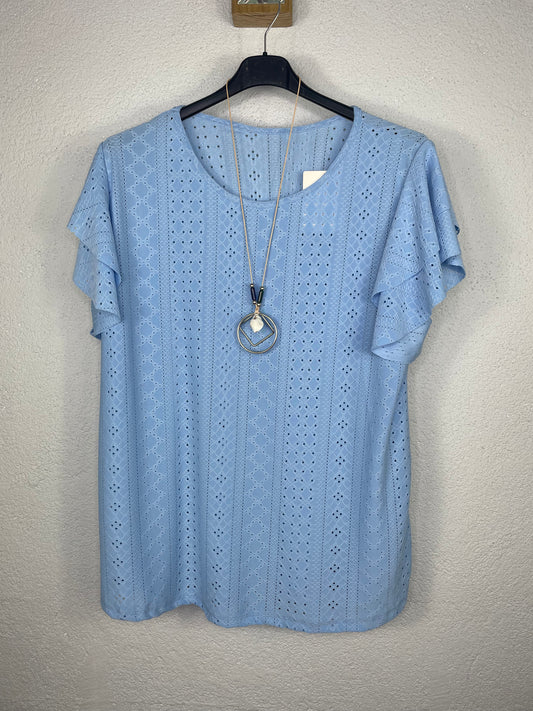 Blusa Madagascar Azul  bebé