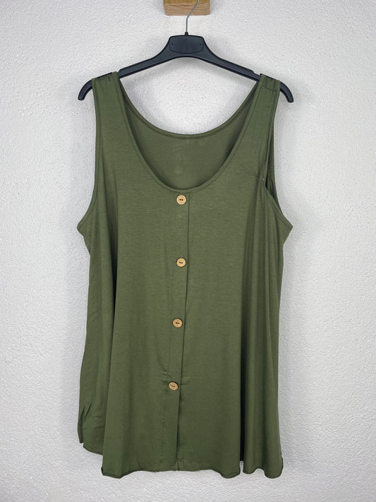 Camiseta brisamar Caqui