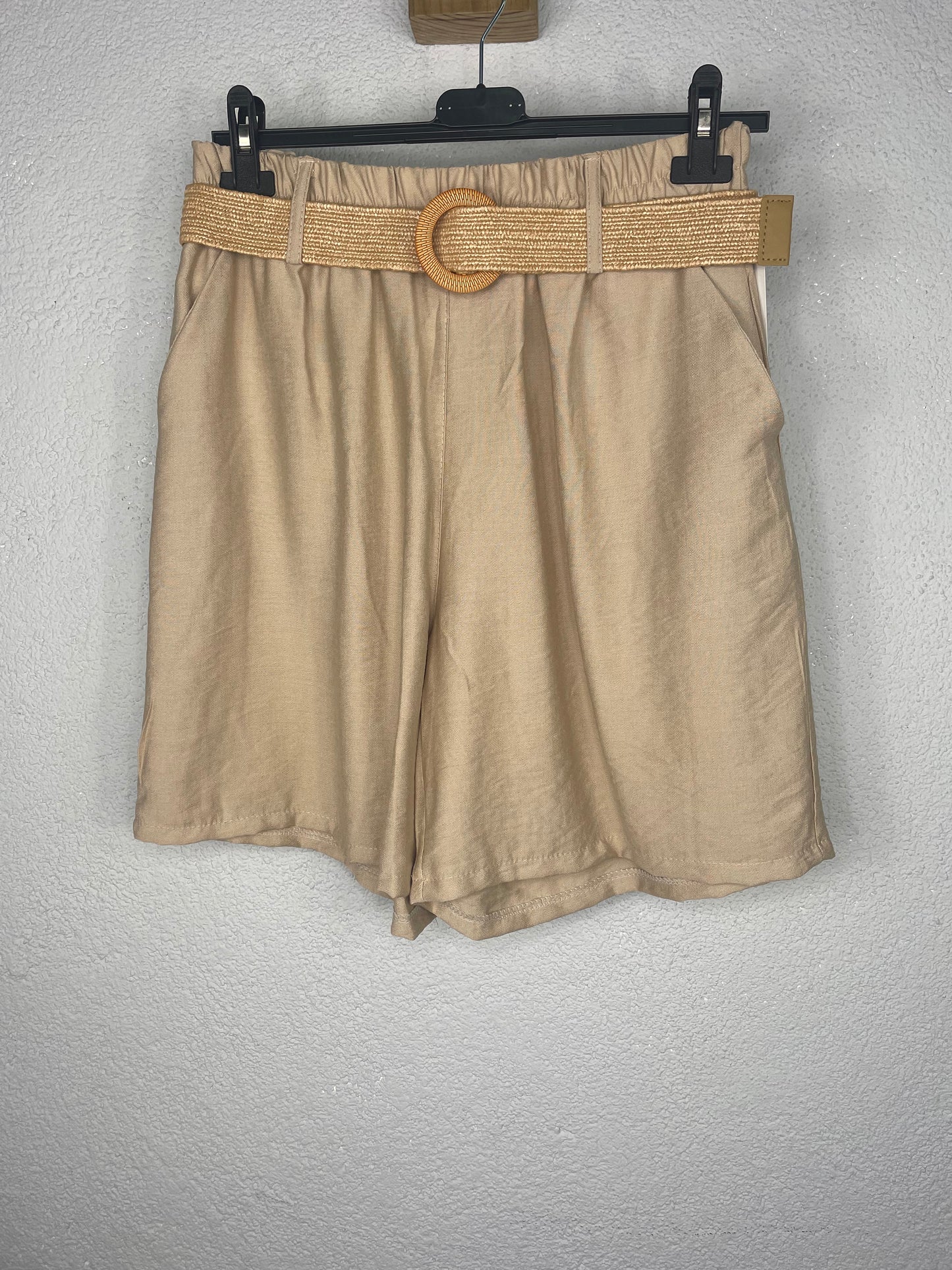 Pantalón corto Cudillero Beige