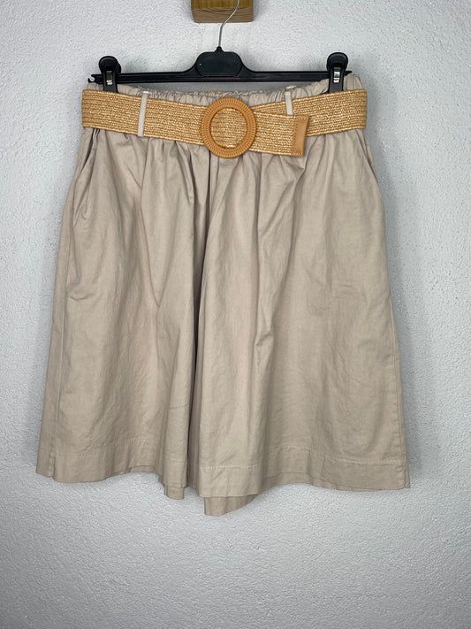 Pantalón corto Mora Beige