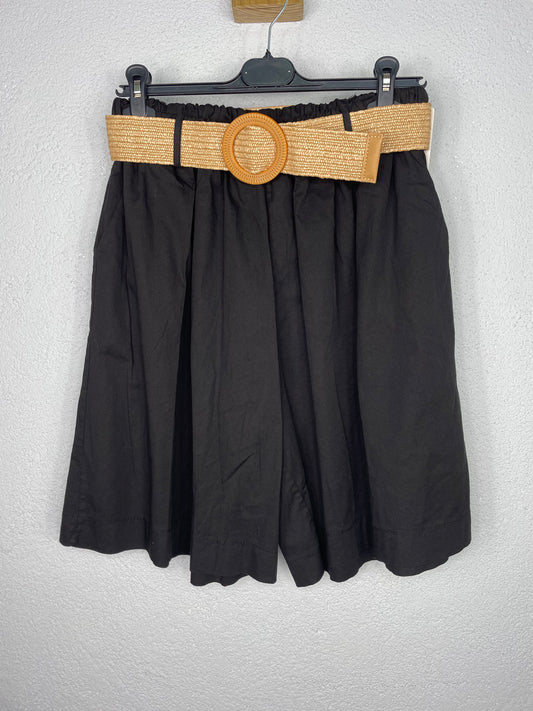 Pantalón corto Mora Negro