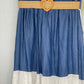 Falda Clara Azul Tejano Oscuro