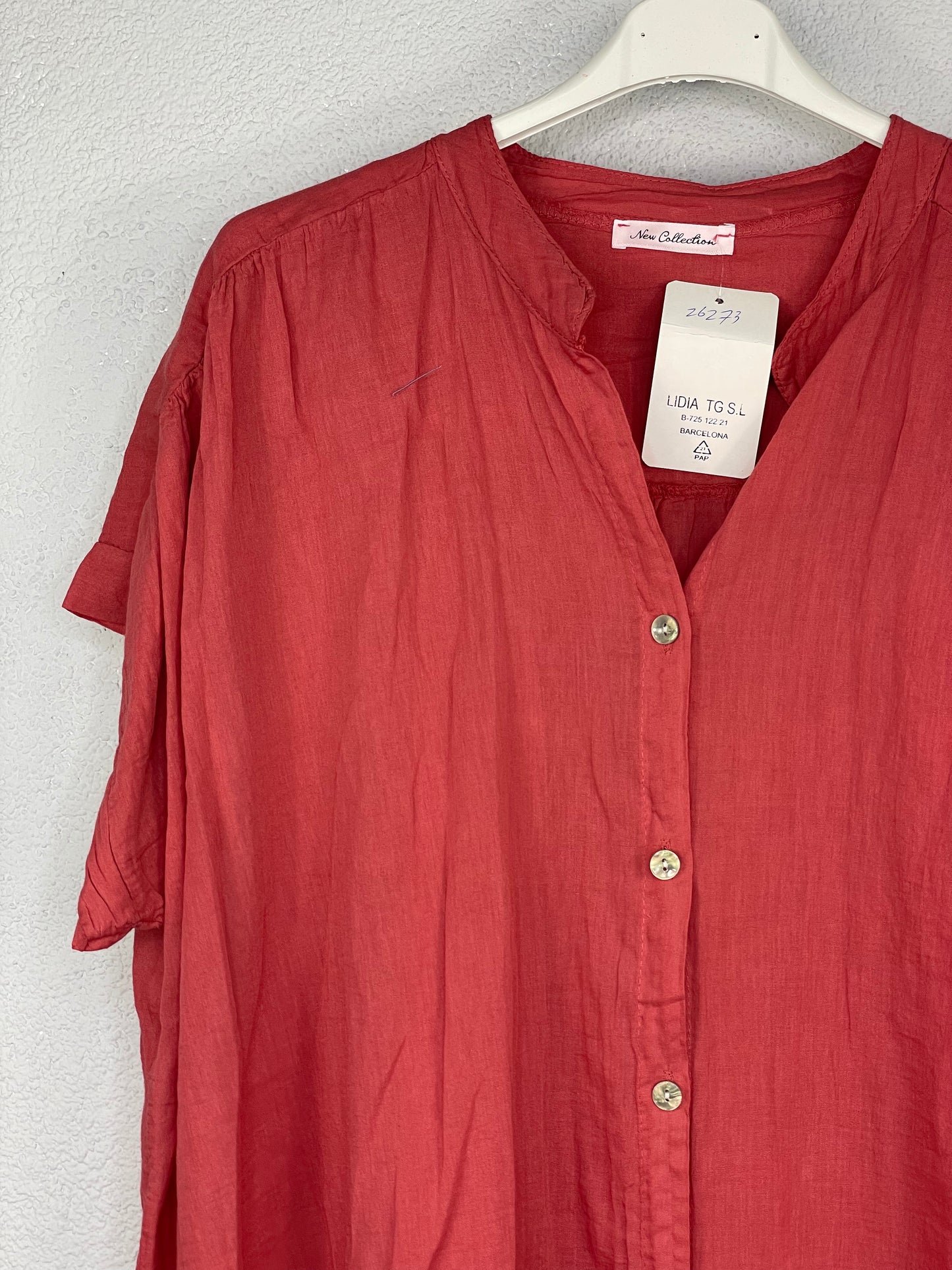 Camisa Tossa Rojo PLUS