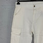 Pantalón cargo Blanco