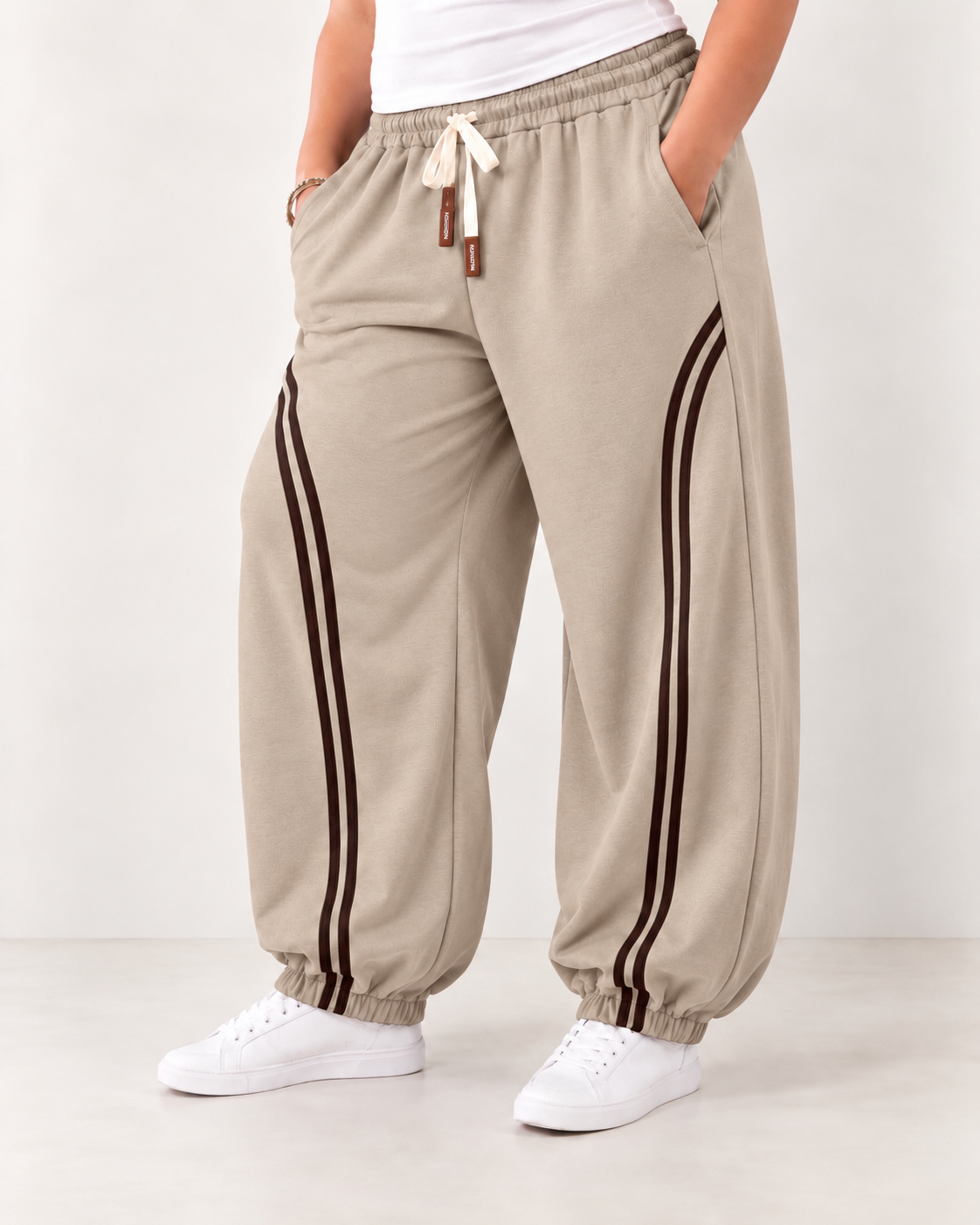 Pantalón Chándal Eric Beige