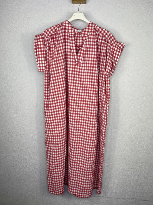 Vestido Oviedo Roja  PLUS