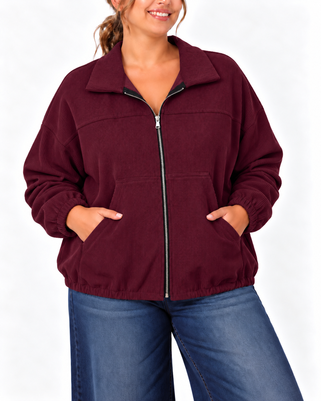 Chaqueta Nova Burdeos Pana