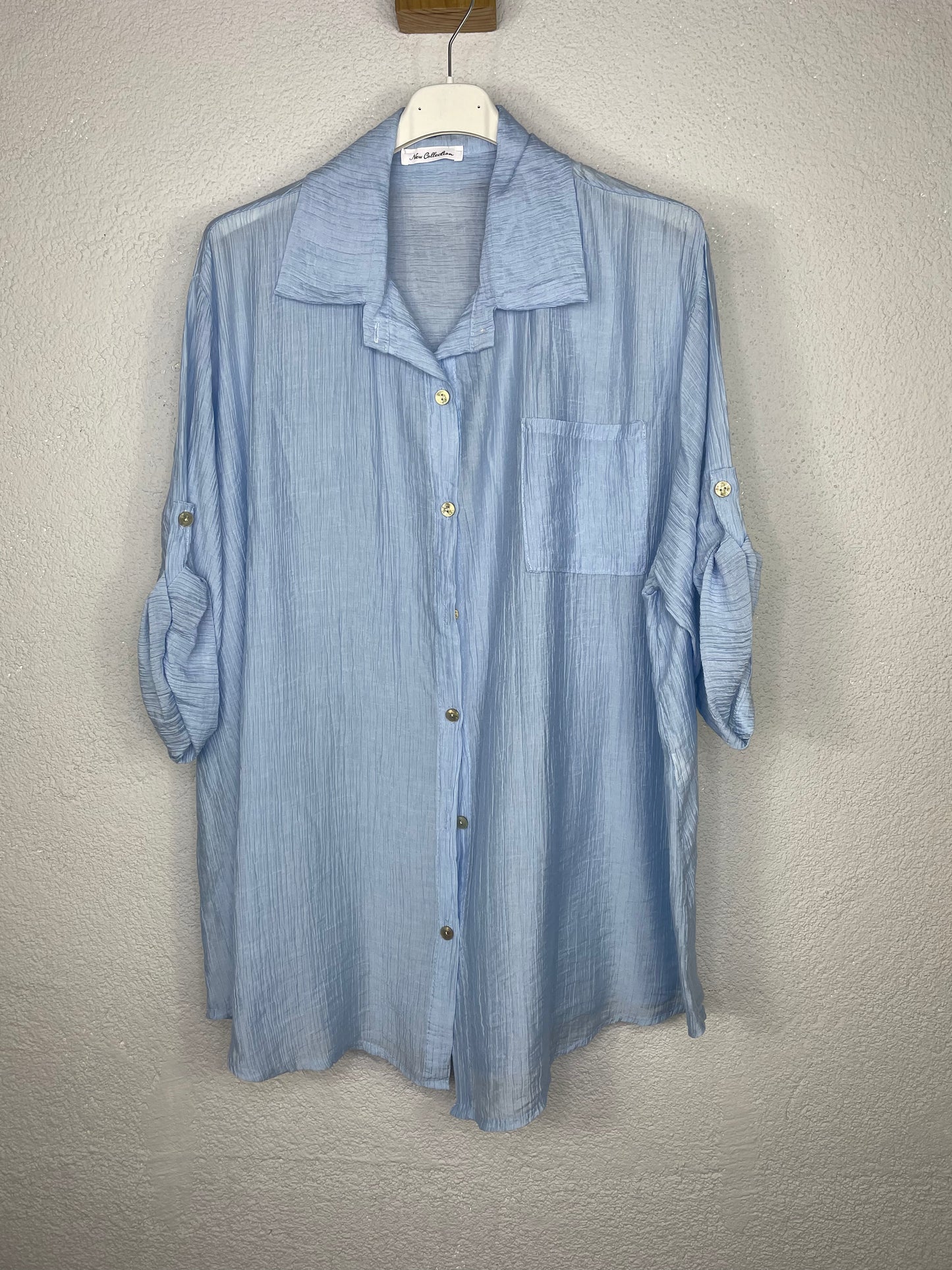 Camisa Dalia Azul bebé