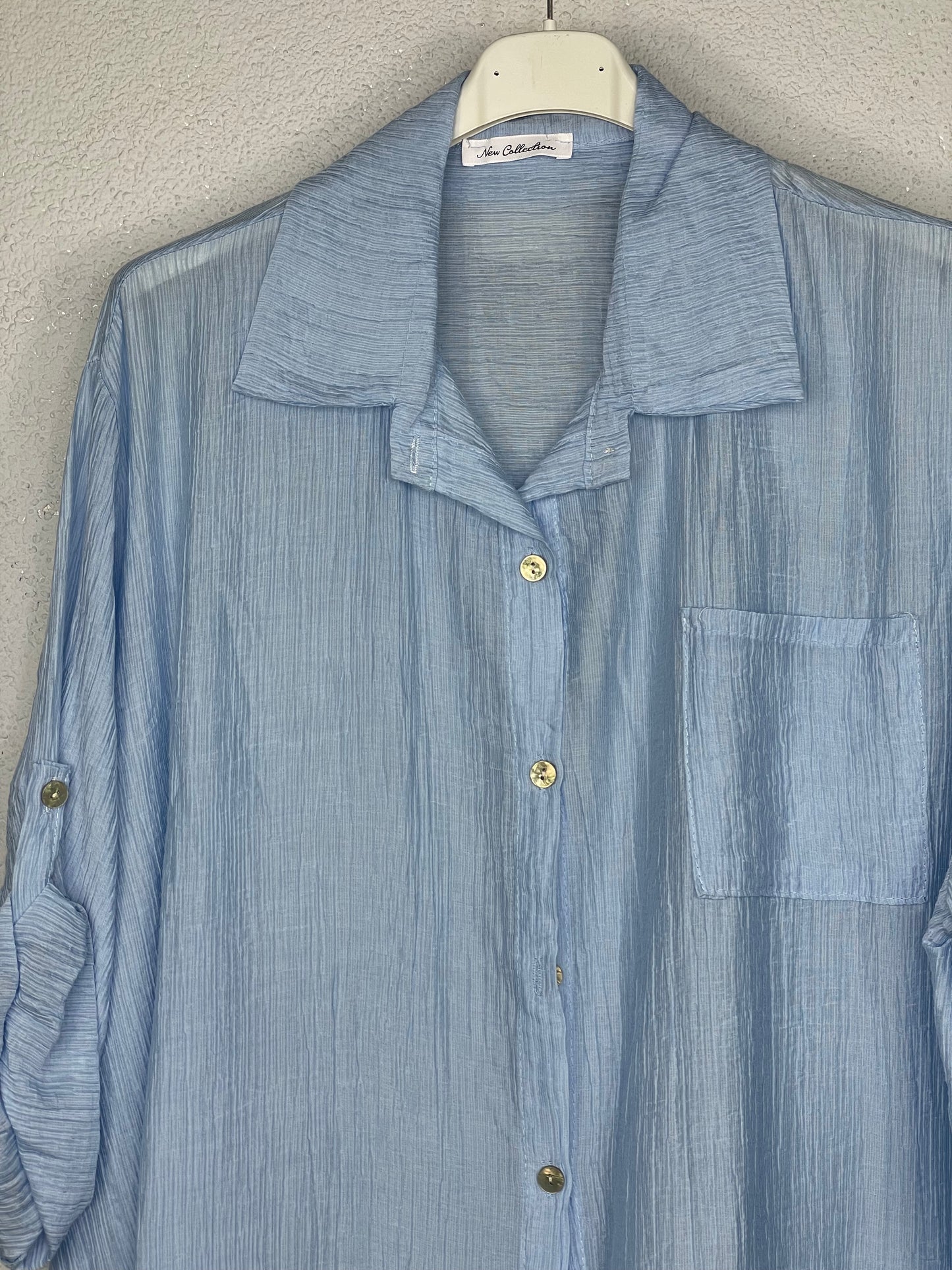 Camisa Dalia Azul bebé