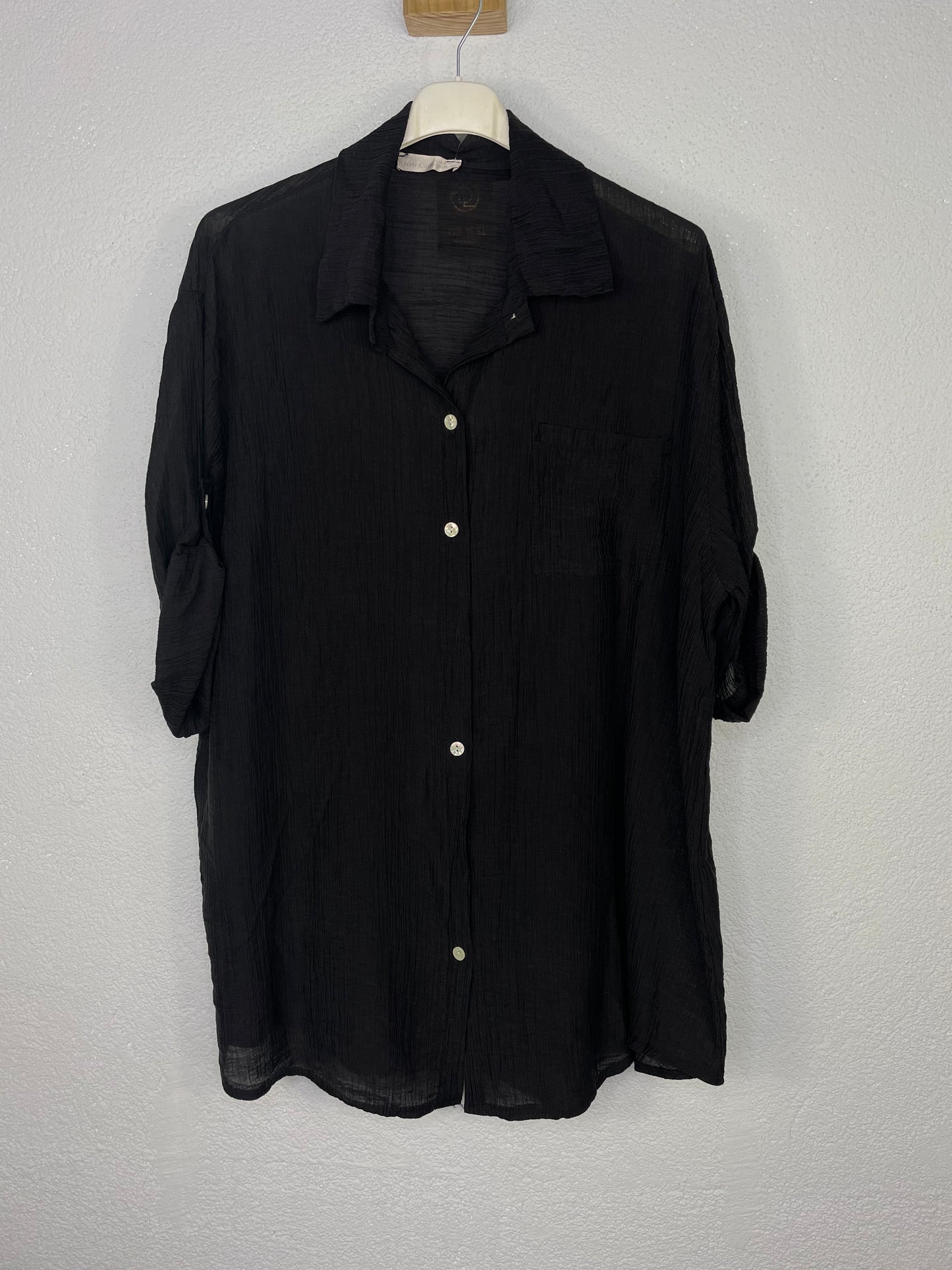 Camisa Dalia Negro