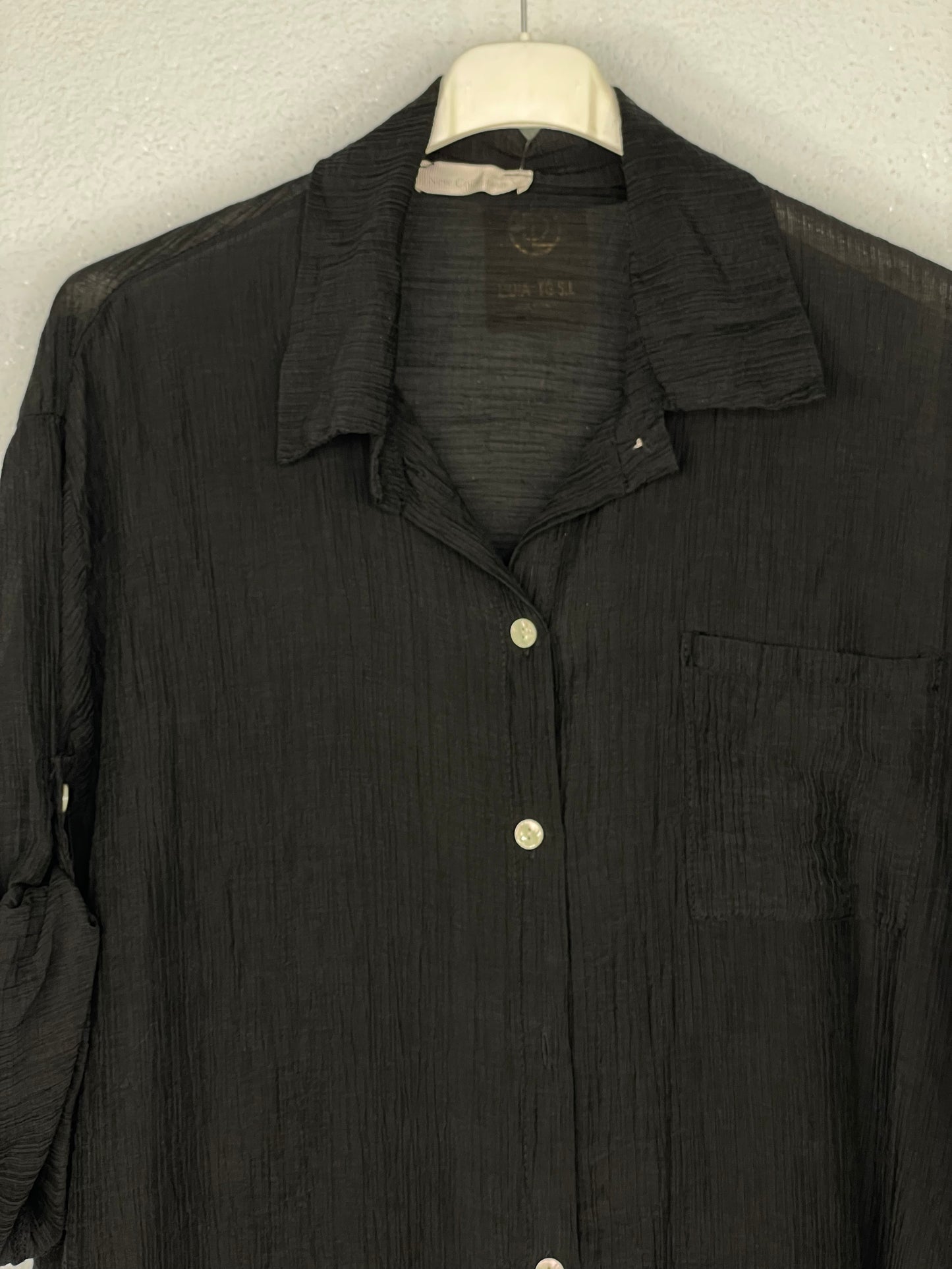 Camisa Dalia Negro
