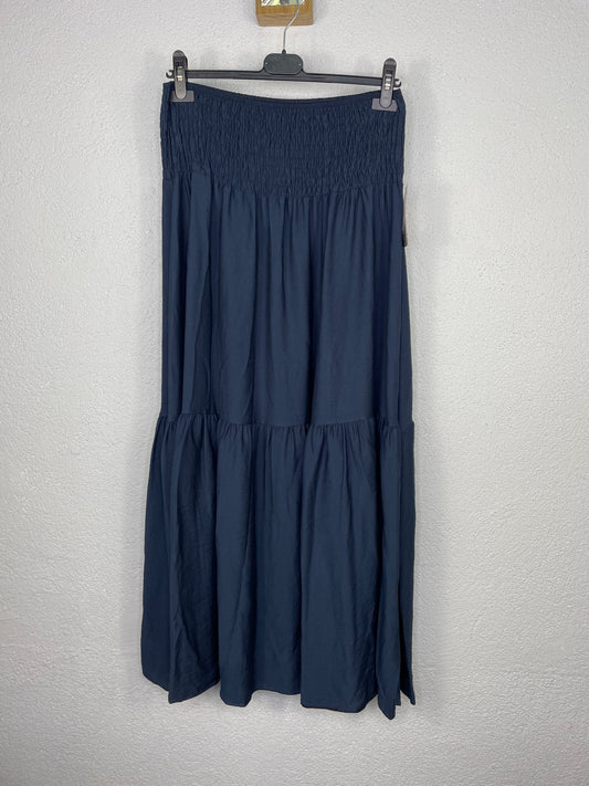 Falda Valencia Azul Marino
