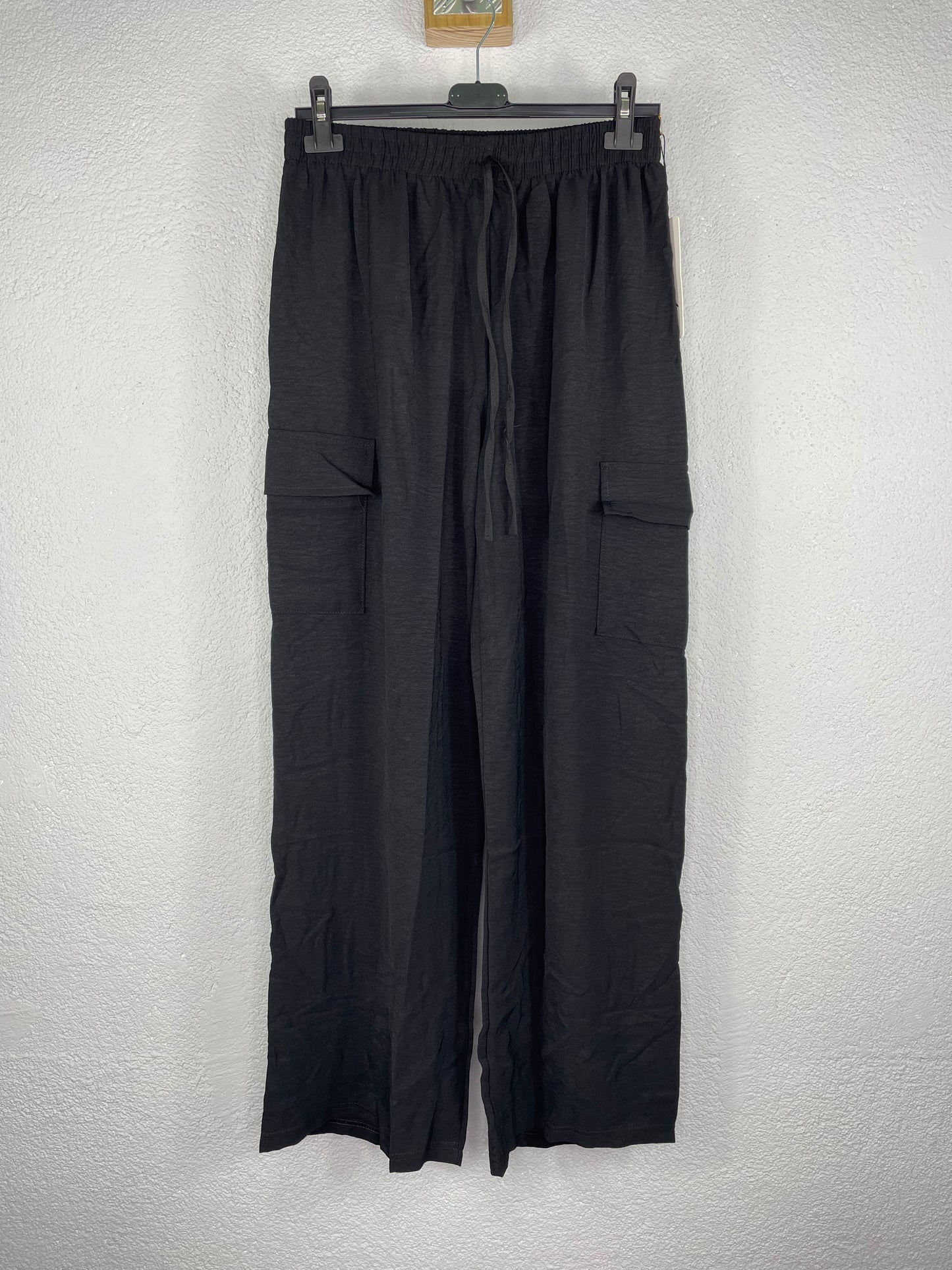 Pantalon cargo Negro