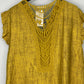Blusa Palma Mostaza
