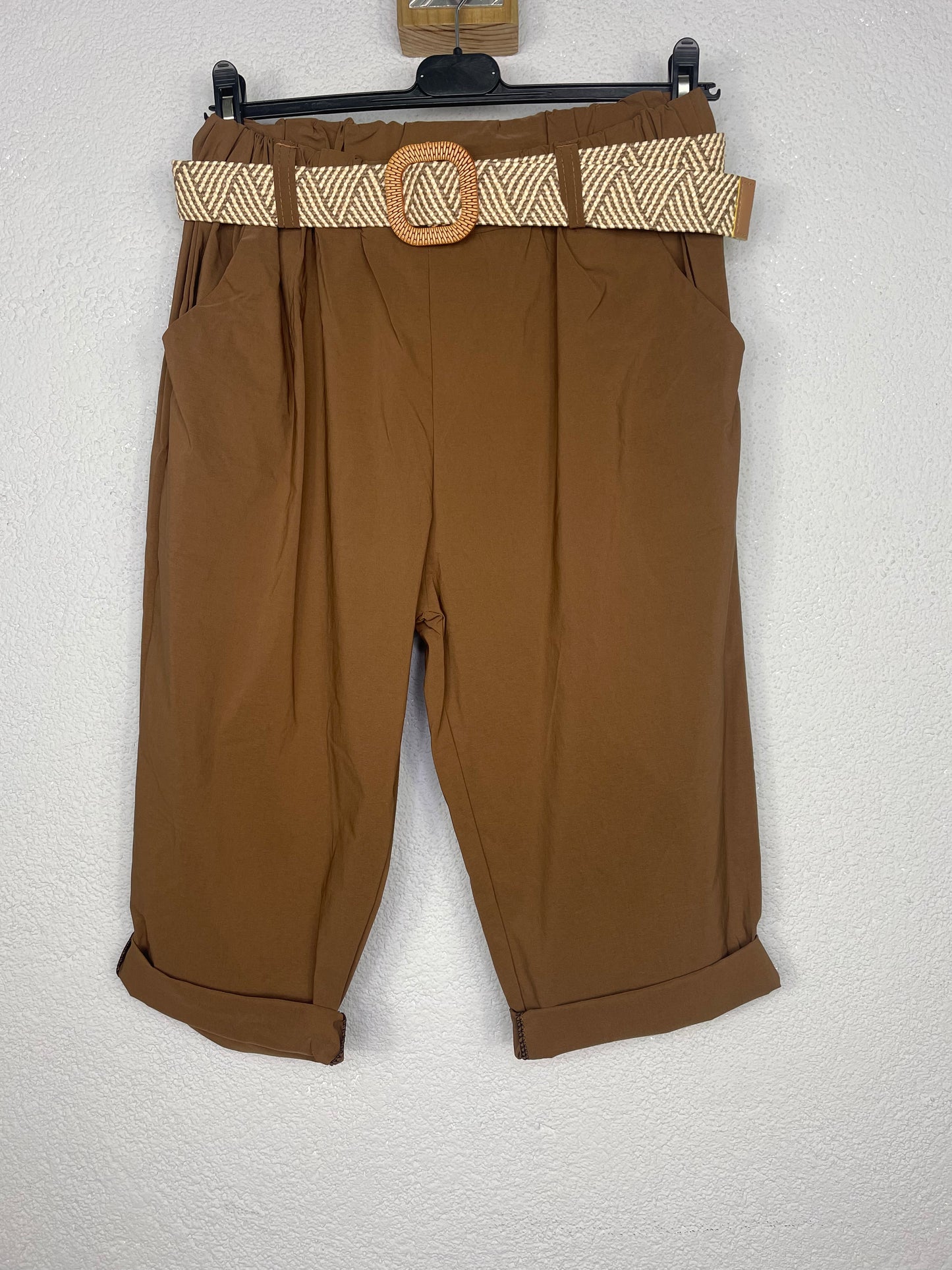 Pantalón Pirata Lorenzo Marrón Chocolate