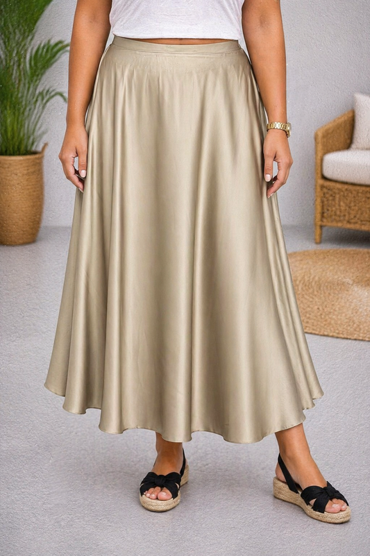Falda Carolina Beige