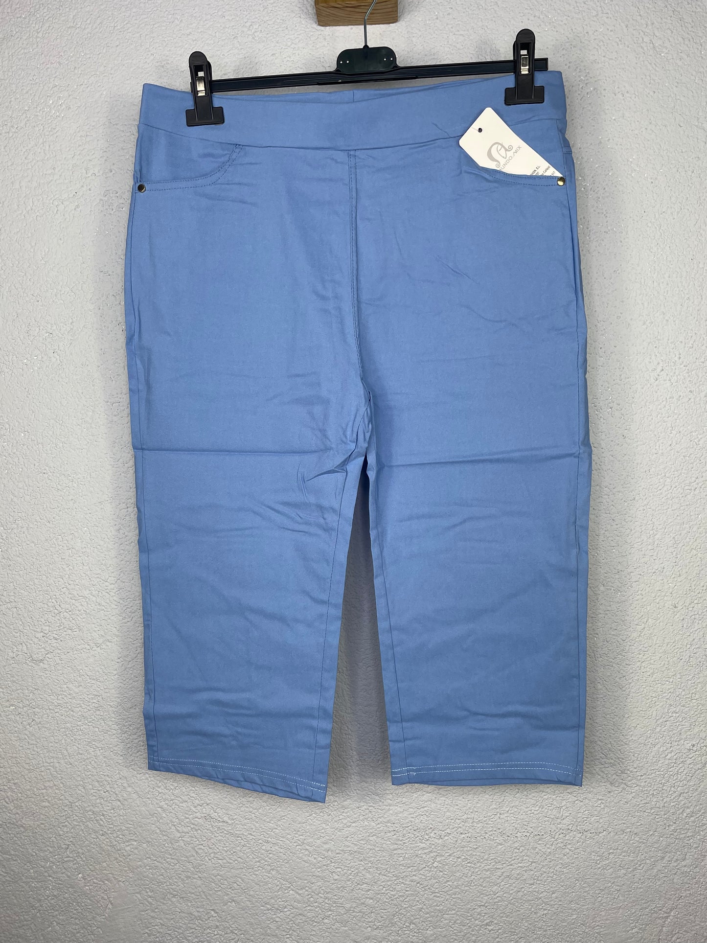 Pantalón Quebec pirata Azul celeste