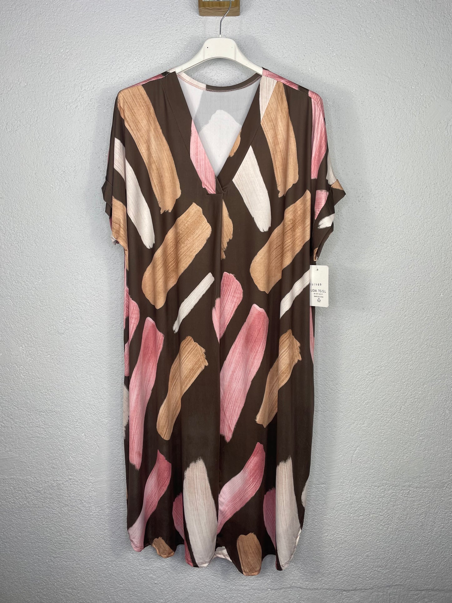 Vestido Castellón Marrón Chocolate