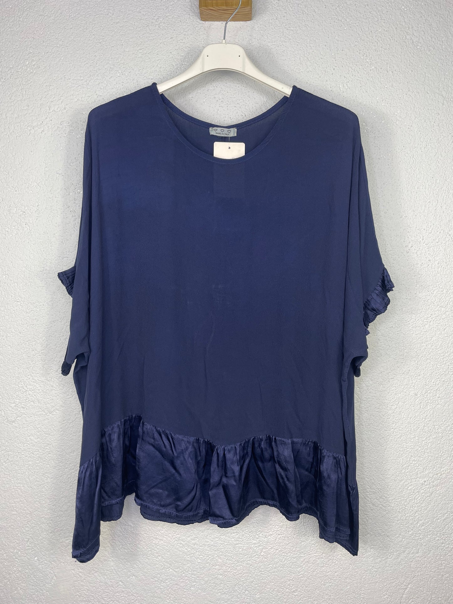 Blusa Grazalema Azul Marino PLUS