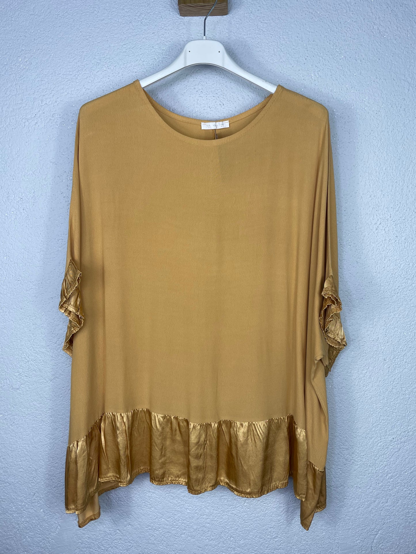Blusa Grazalema Mostaza PLUS