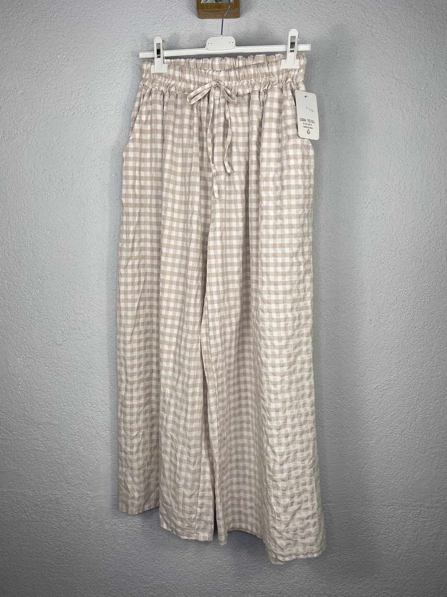 Pantalón Violeta Beige