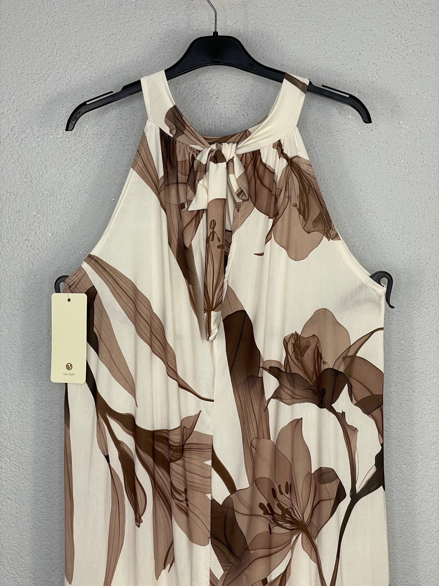 Vestido Chipiona Blanco Beige