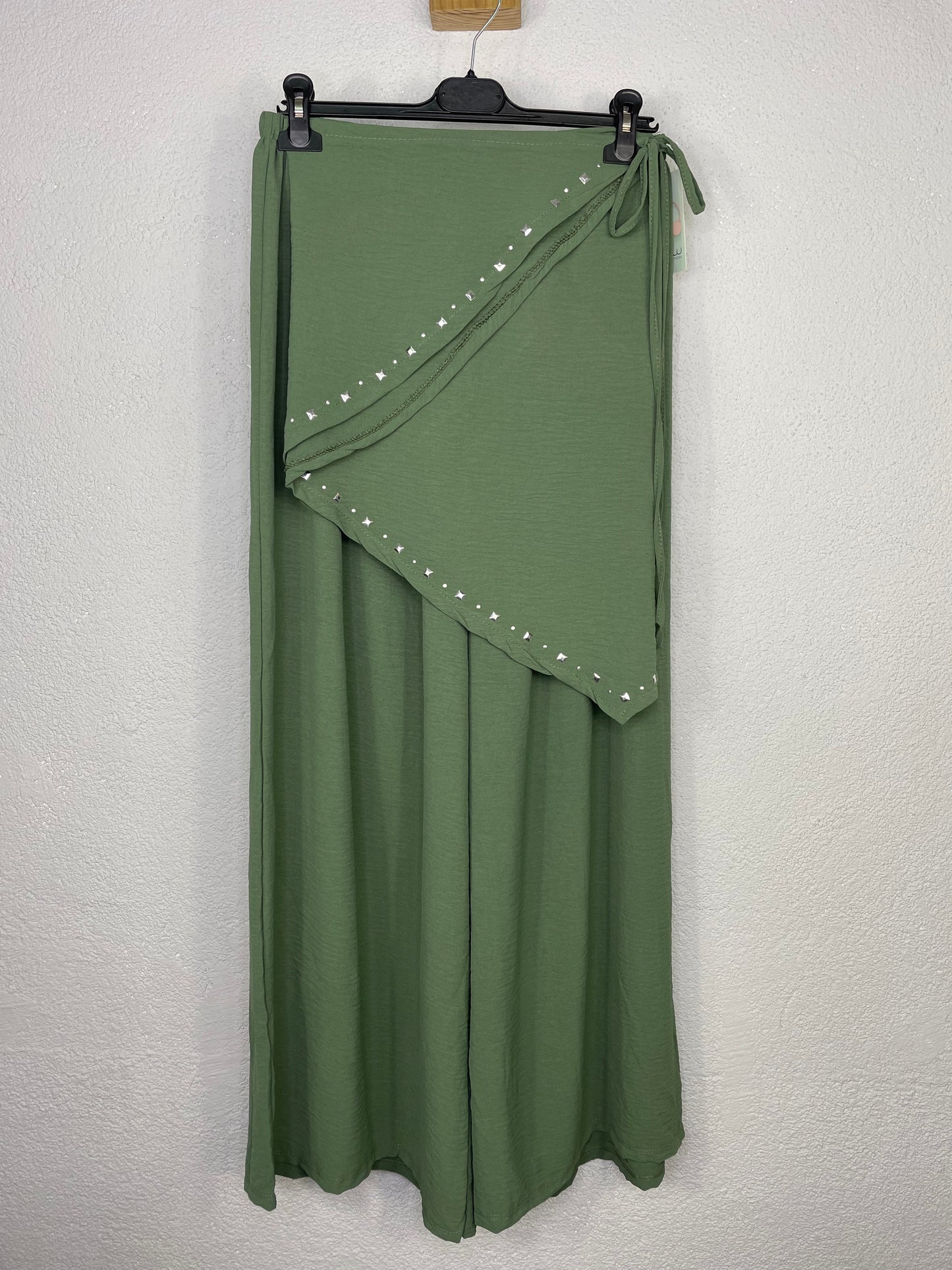 Pantalon con Pareo  Gandía Caqui
