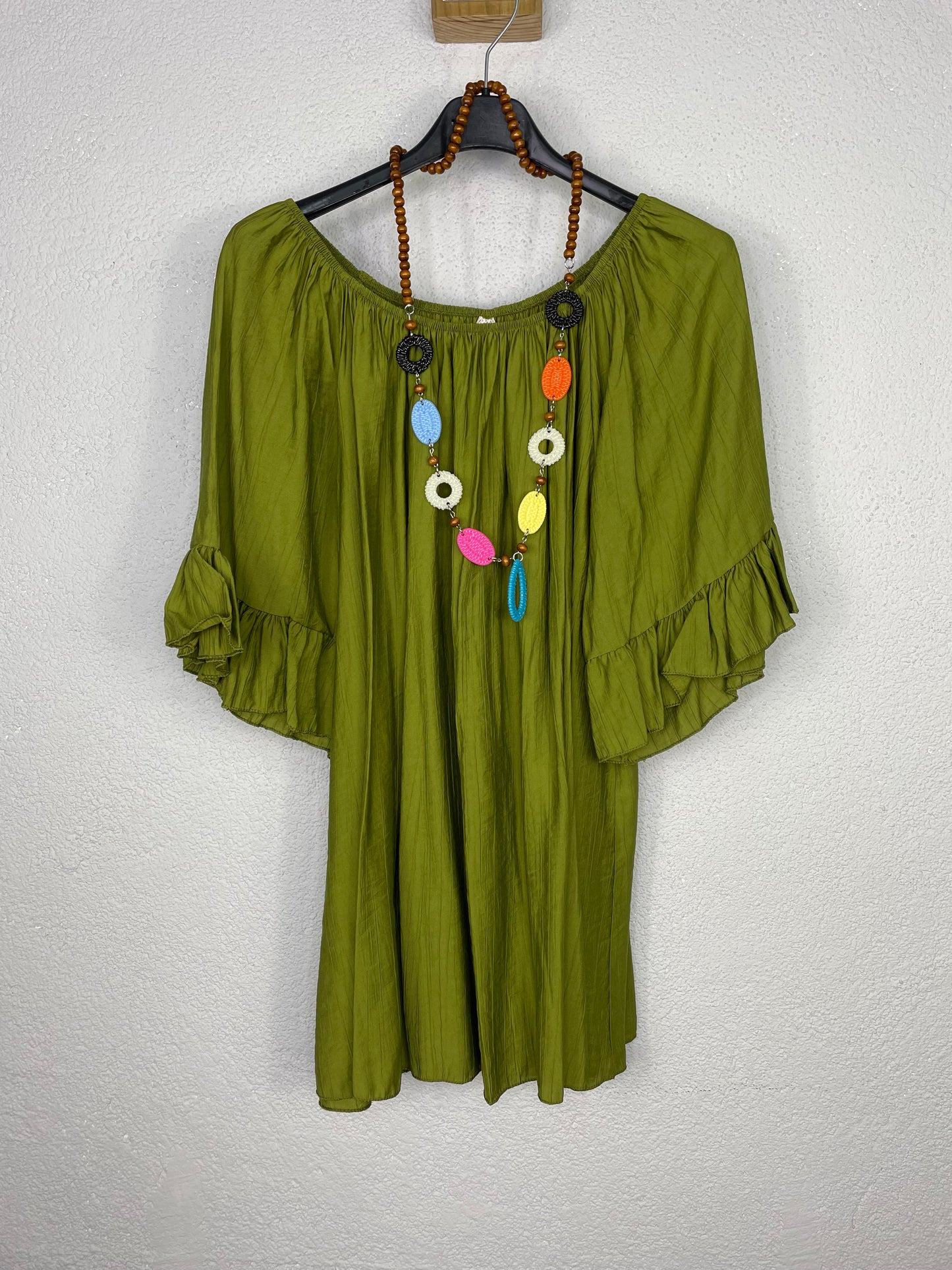 Blusa Valentina Pistacho
