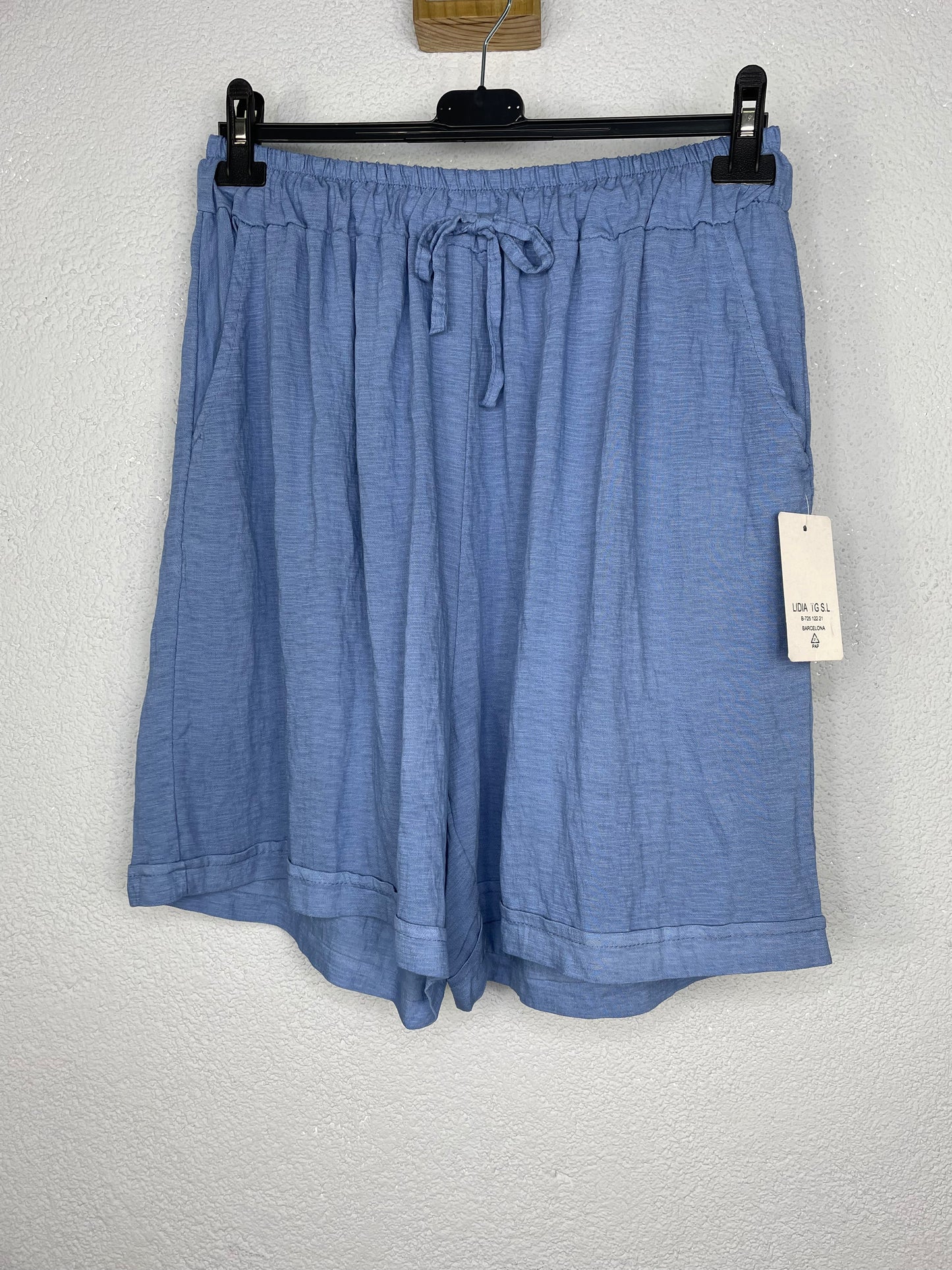 Pantalon corto Calma Azul tejano