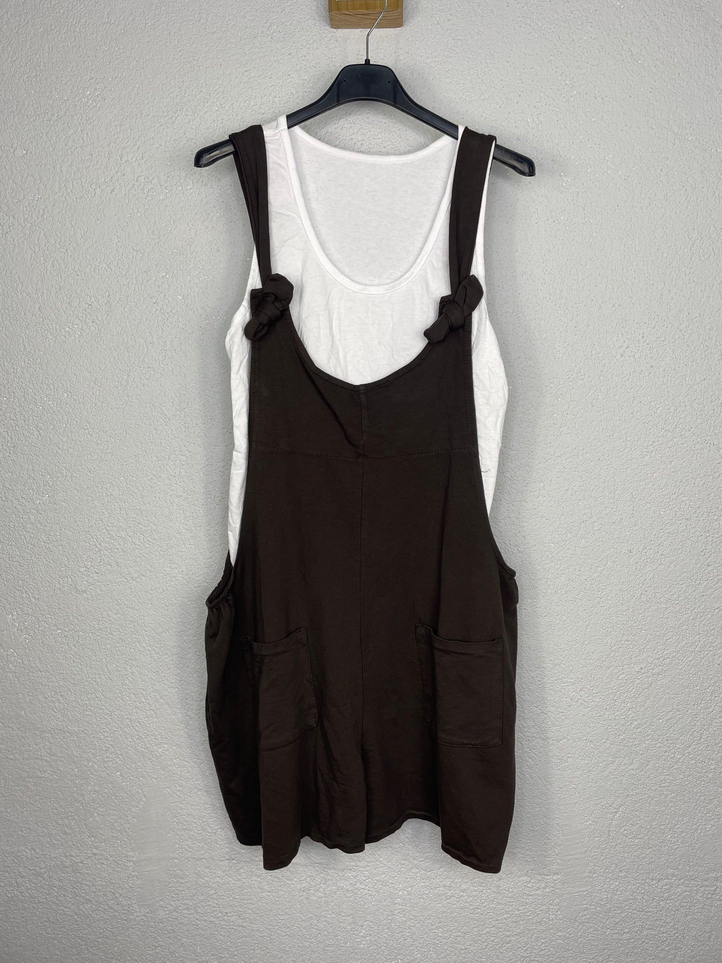 Mono corto  Caracas Marrón Chocolate (con camiseta)