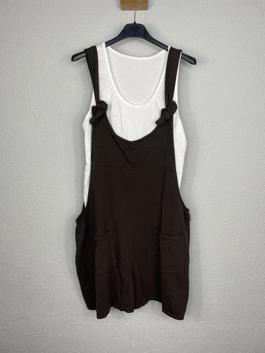 Mono corto  Caracas Marrón Chocolate (con camiseta)