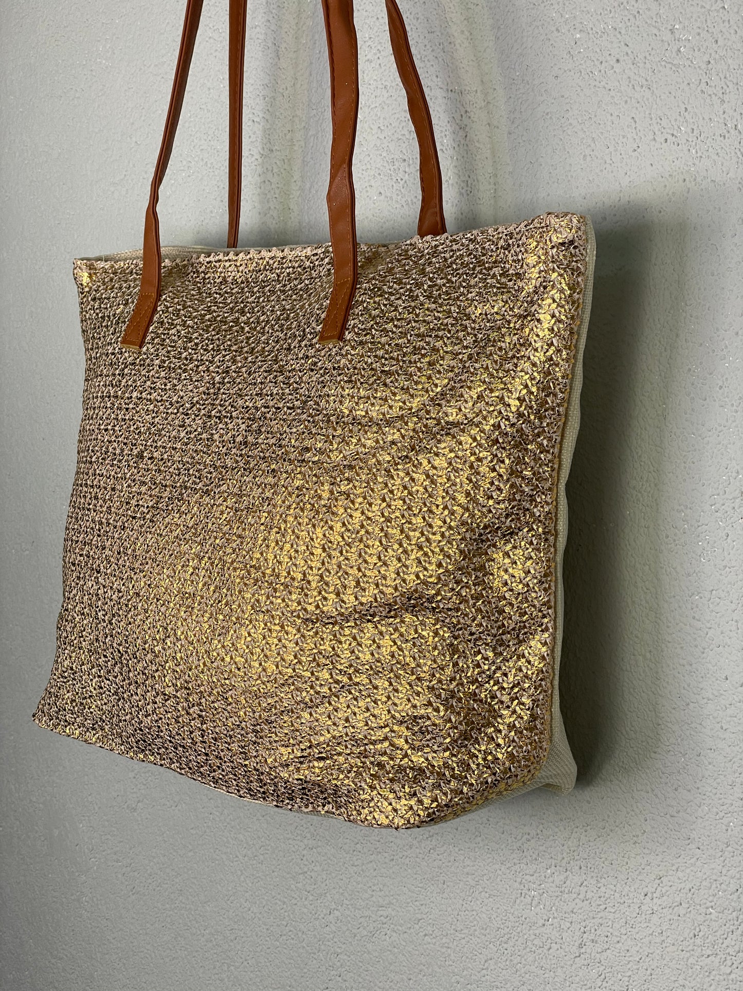 Bolsa Playa Oyambre dorado
