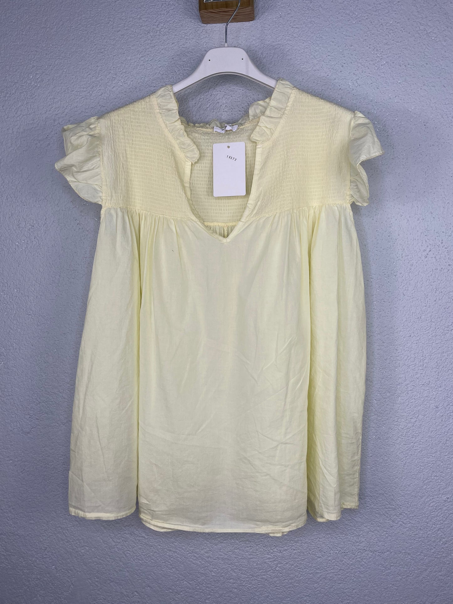 Blusa Cercedilla Amarilla