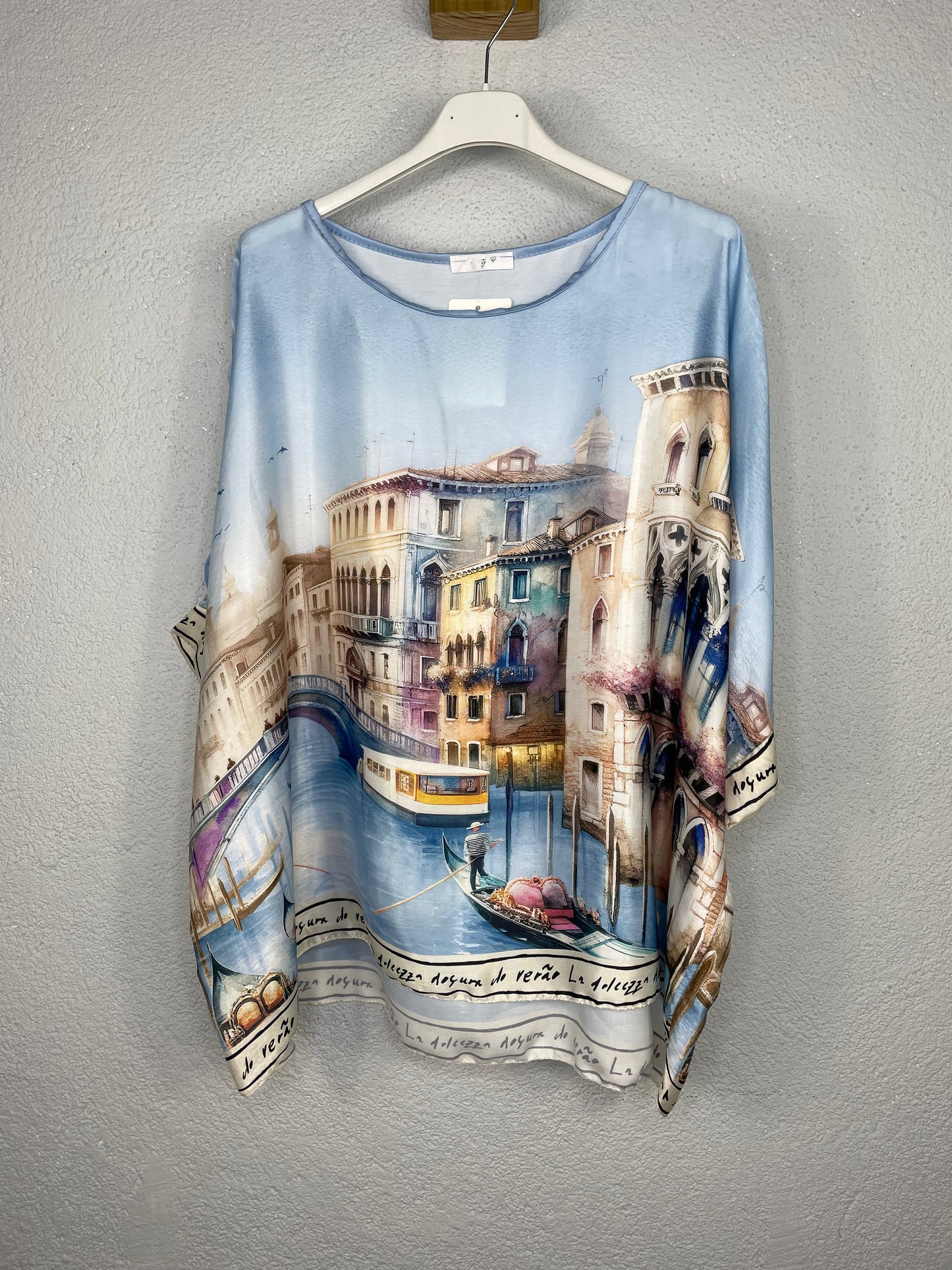 Blusa Arganda Azul bebé