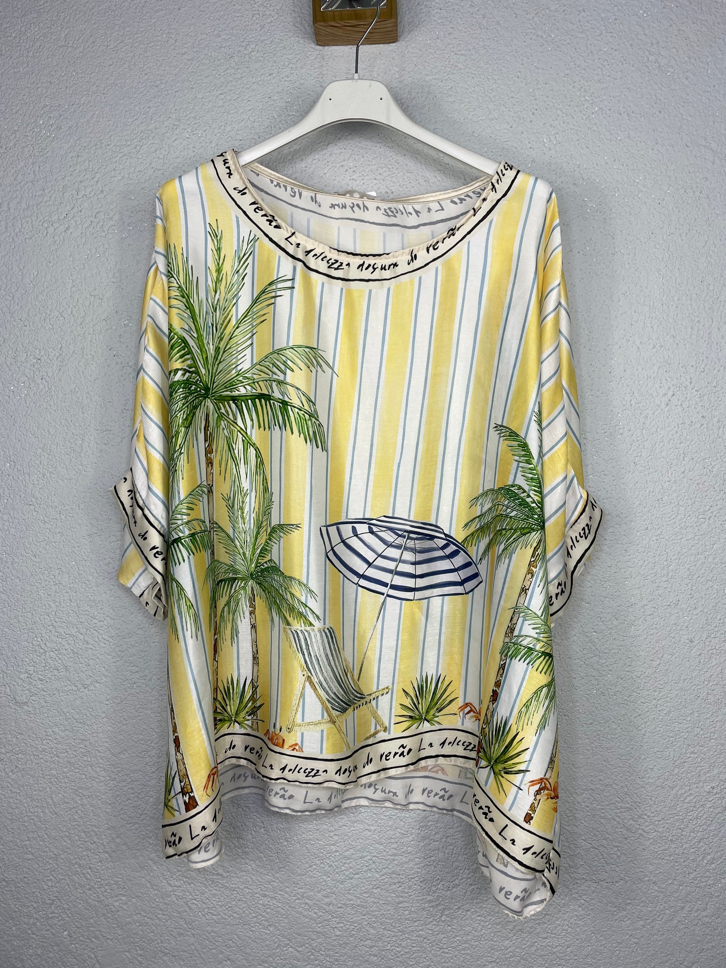 Blusa Arganda Amarillo