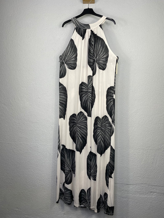 Vestido Chipiona Hojas Ceniza