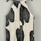 Vestido Chipiona Hojas Ceniza