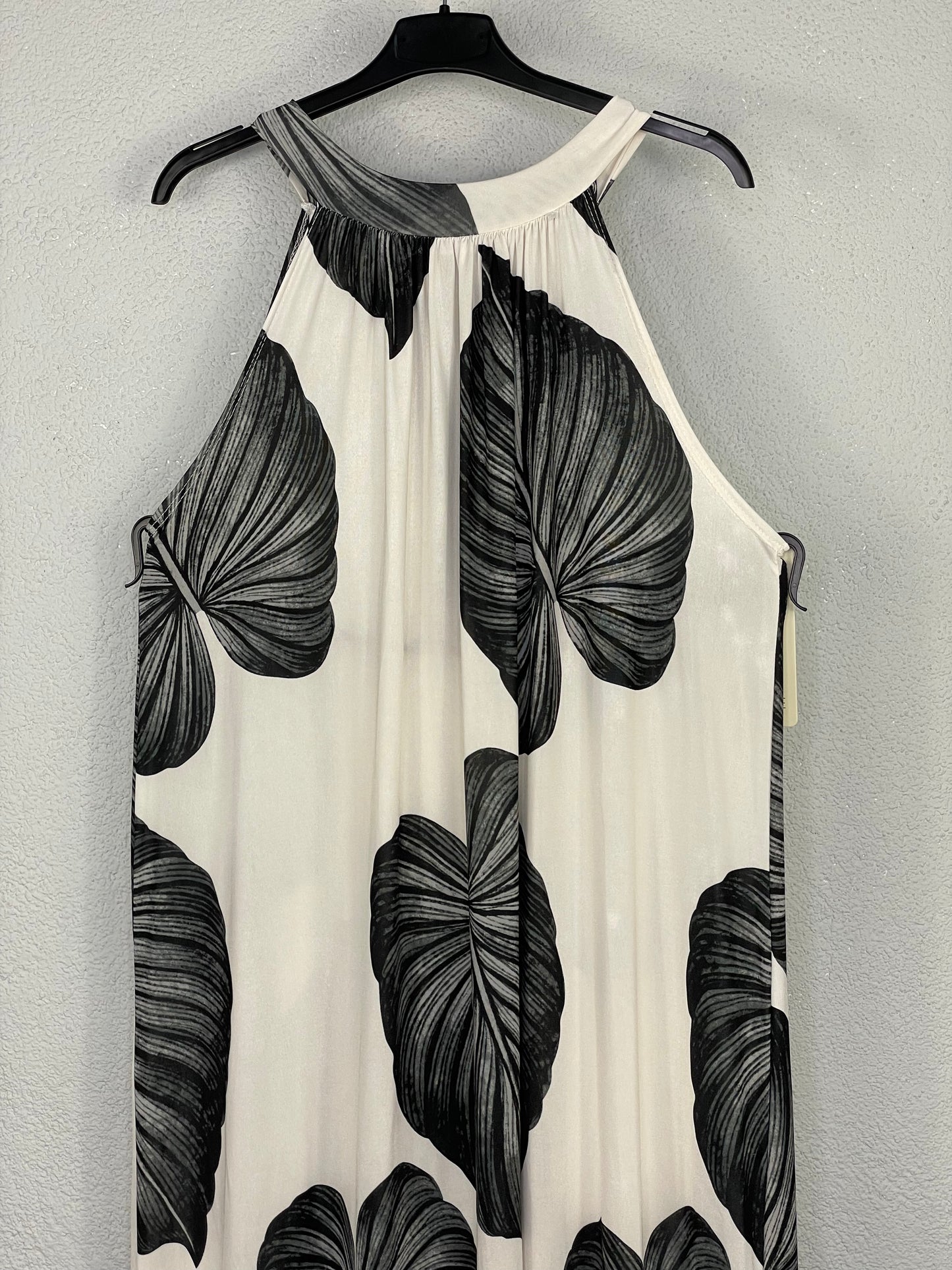 Vestido Chipiona Hojas Ceniza