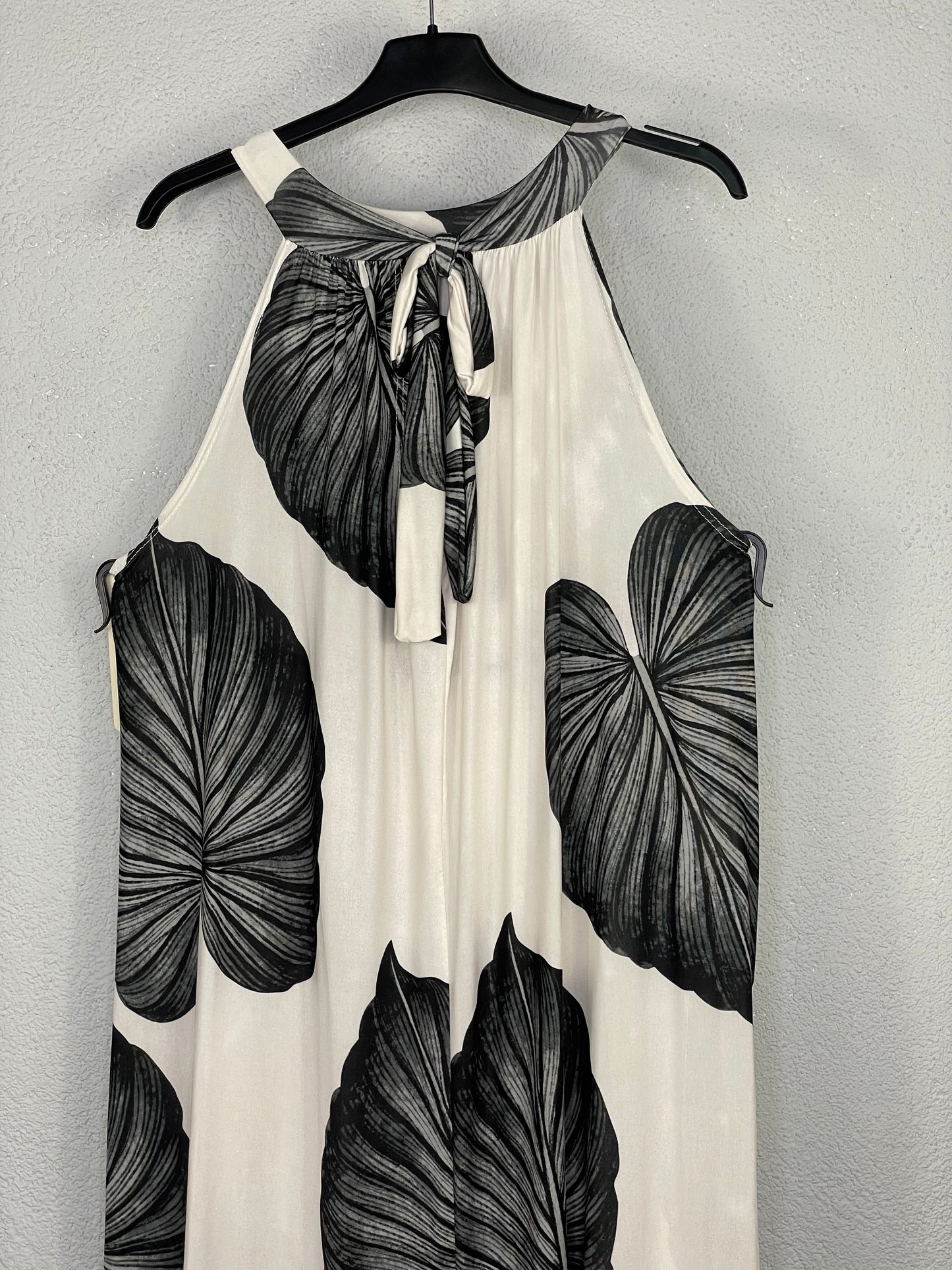 Vestido Chipiona Hojas Ceniza