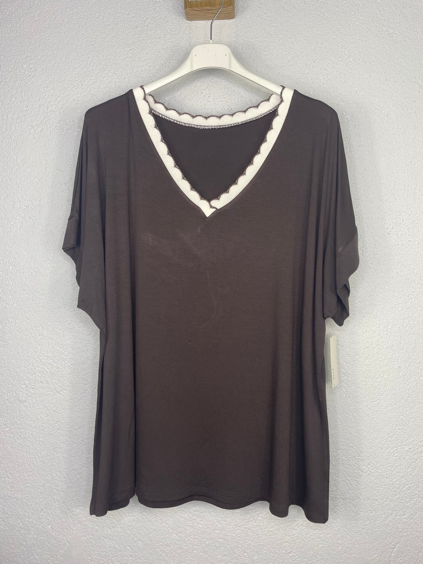 Camiseta Papagayo Marrón chocolate
