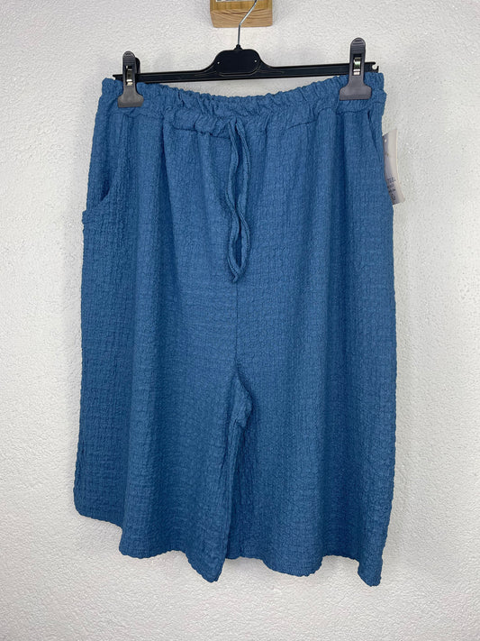 Pantalón Pirata Rupit Azul Tejano