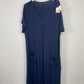 Vestido Galicia Azul Marino