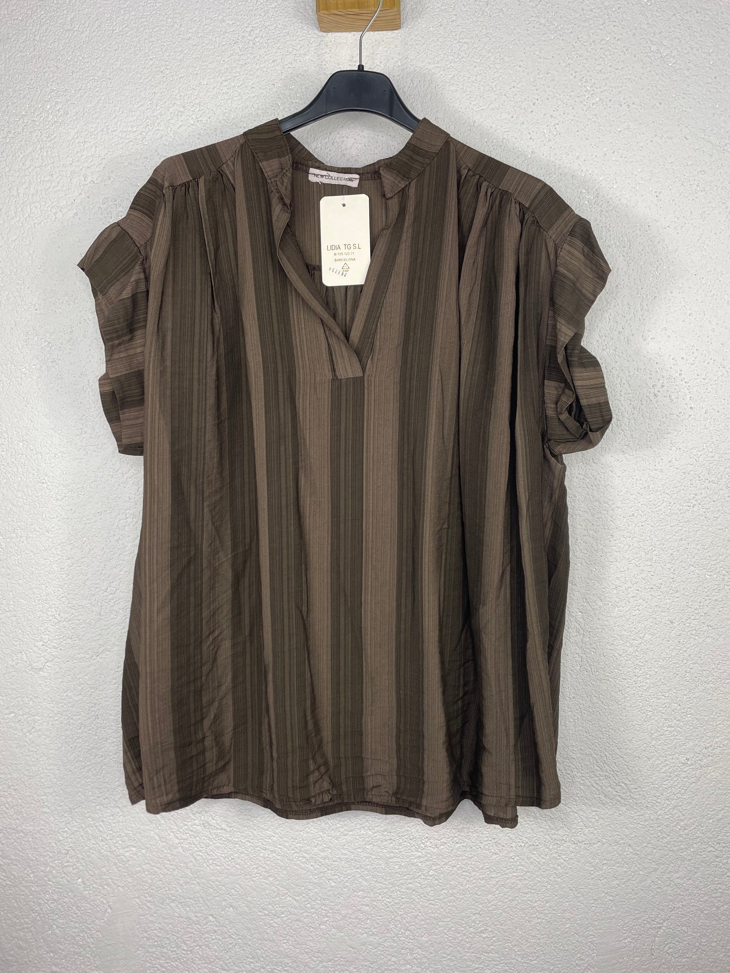 Blusa Filipinas Marrones  PLUS