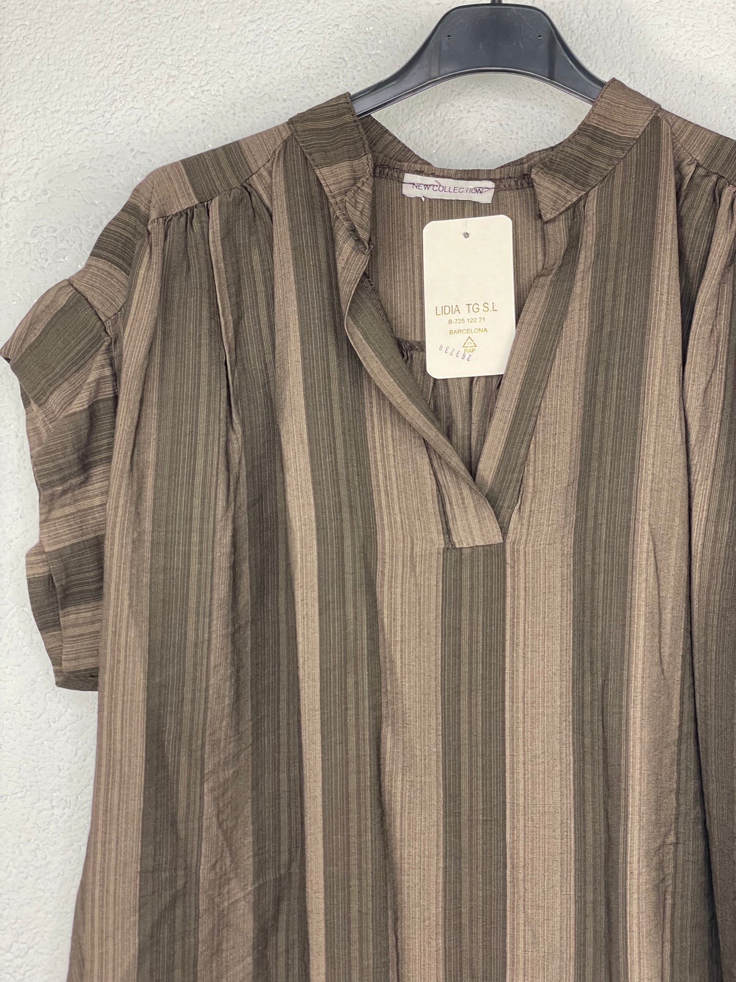 Blusa Filipinas Marrones  PLUS
