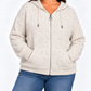 Chenilla Elite blanco/marron